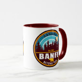 Banff NP Canada Rocky Mountains Souvenirs Mok (Voorkant rechts)