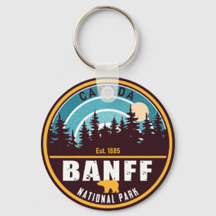 Banff NP Canada Rocky Mountains Souvenirs Sleutelhanger
