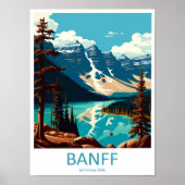Banff Parc national Voyage Impression Art mural Ba (Devant)
