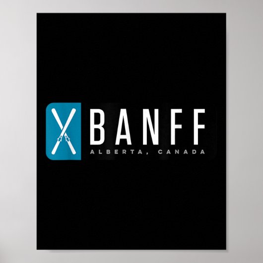 Banff Ski Poster (Voorkant)