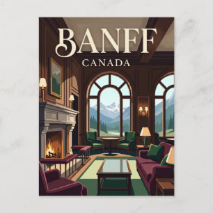 Banff Springs Hotel, The Banffshire Club Canada Briefkaart