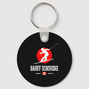 Banff Sunshine Canada Ski Resort Rocky Mountains S Sleutelhanger