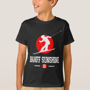 Banff Sunshine Canada Ski Resort Rocky Mountains S T-shirt