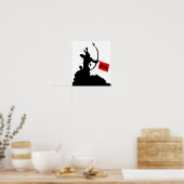 BANG! Arrow Funny Poster (Keuken)