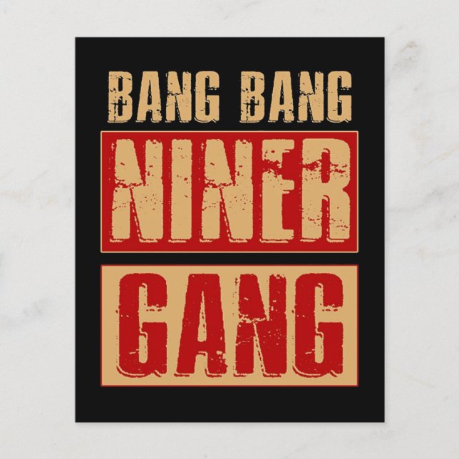 Bang Bang Niner Gang (Voorkant)