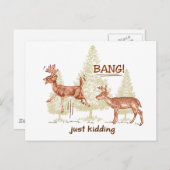 Bang ! C'Est Juste Du Raisonnement ! Carte postale (Devant / Derrière)