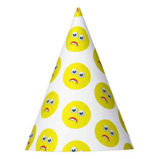 Bang Emoji Party Feesthoedjes (Voorkant)