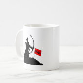 "BANG!" Flèche Mug Drôle (Devant gauche)