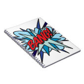BANG Fun Retro Comic Book Pop Art Notitieboek (Rechterzijde)
