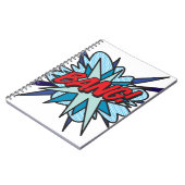 BANG Fun Retro Comic Book Pop Art Notitieboek (Linkerzijde)