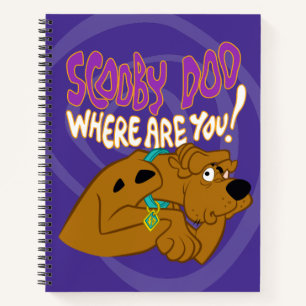Bang gemaakte scooby-Doo Notitieboek