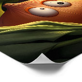 Bang Groenten & Giant Pumpkin Halloween Poster (Hoek)