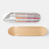 Bang in de sneeuw skateboard (Horizontaal)