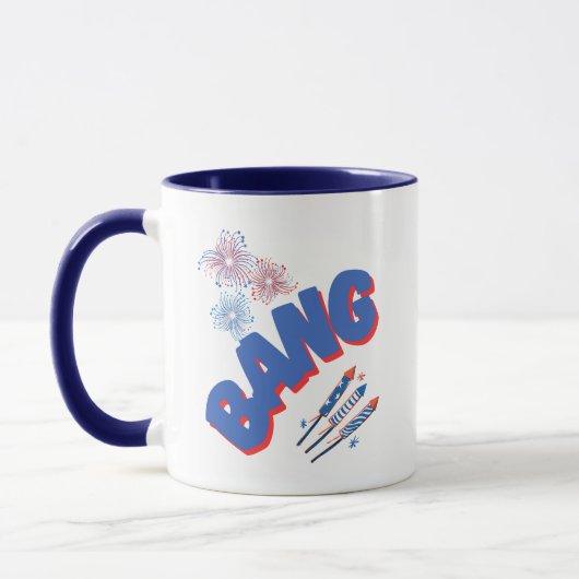 BANG mug / Fête de l'Indépendance /4 juillet (Gauche)