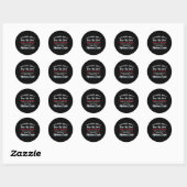 Bang My Head Medical Coder Codering ICD Programmer Ronde Sticker (Vel)