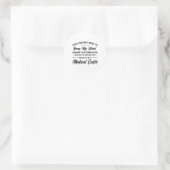 Bang My Head Medical Coder Programmer ICD Ronde Sticker (Tas)