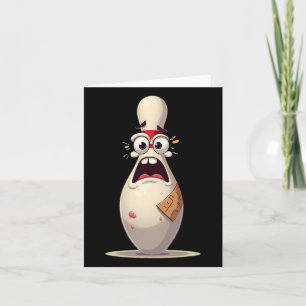 Bang Pin Funny Bowling Lover Bowlers Graphic Voor Kaart