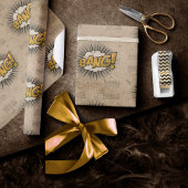 BANG!  stripboek Steampunk Pop Cadeaupapier