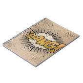 BANG! stripboek Steampunk Pop Notitieboek (Linkerzijde)