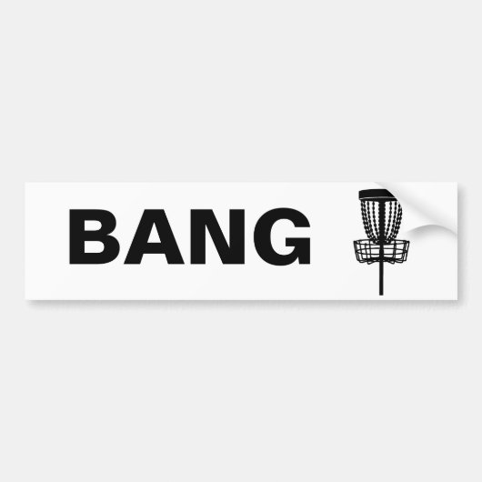 BANG the Chains Bumpersticker (Voorkant)