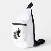 Bang voor een grimmige maaier en geest. sling bag (Rechterhoek)