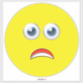 Bang voor emoji sticker (Vel)