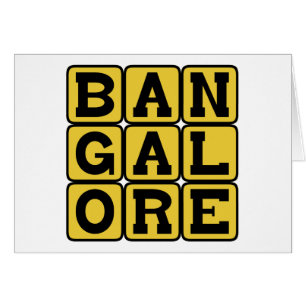 Bangalore, Bengaluru, Ville en Inde