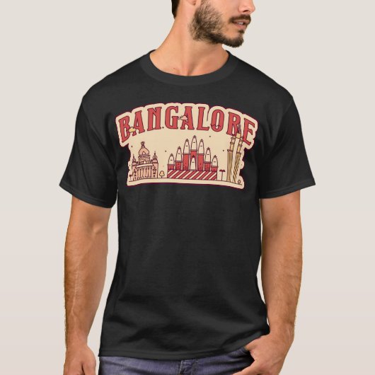 Bangalore City T-shirt (Voorkant)
