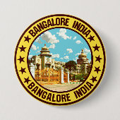 Bangalore Ronde Button 7,6 Cm (Voorkant)