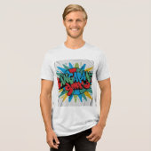 Bangarang! Vibrant Canvas Art T-shirt (Voorkant volledig)