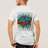 Bangarang! Vibrant Canvas Art T-shirt (Achterkant)