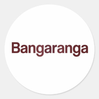 Bangaranga Grappige Retro Sticker | Speels Modieus