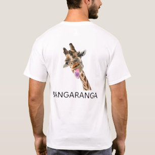 Bangaranga T-shirt met grappige giraffe