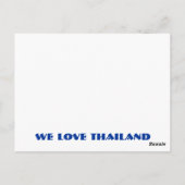 Bangkok Briefkaart (Achterkant)