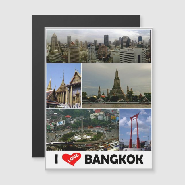 Bangkok - I Love - Thailand - (Voorkant / Achterkant)