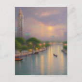 Bangkok is de hoofdstad van Thailand en een van Briefkaart (Voorkant)