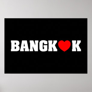 BANGKOK LIEFDE POSTER