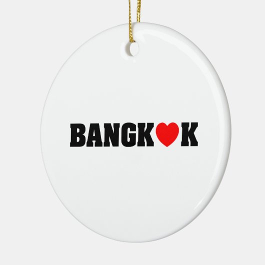 BANGKOK LOPEN KERAMISCH ORNAMENT (Links)