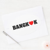 BANGKOK LOPEN OVALE STICKER (Envelop)