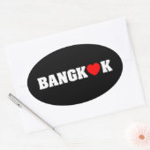 BANGKOK LOPEN OVALE STICKER (Envelop)