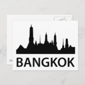Bangkok Skyline Briefkaart (Voorkant / Achterkant)