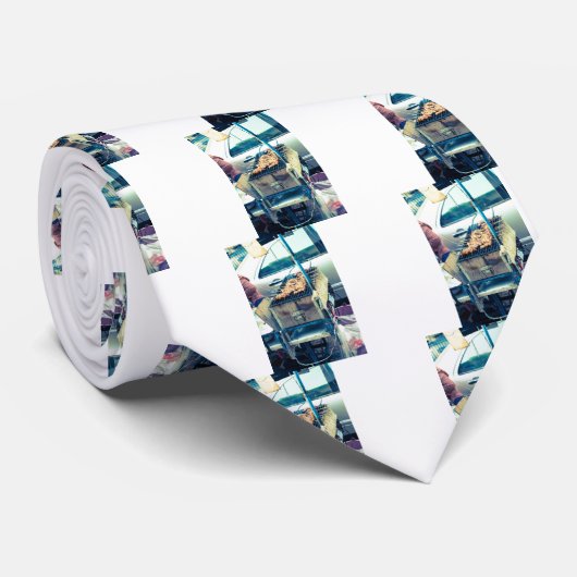 Bangkok straatvoedsel barbeque met slagers stropdas (Opgerold)