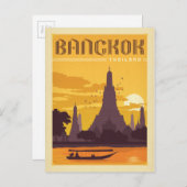 Bangkok, Thailand Briefkaart (Voorkant / Achterkant)