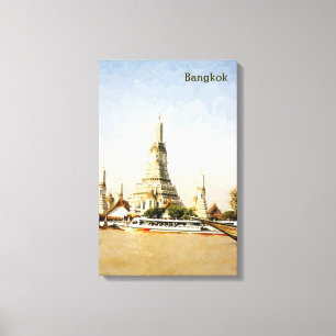 Bangkok, Thailand Canvas Afdruk