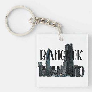 Bangkok Thailand - City, Travel, Thai Sleutelhanger