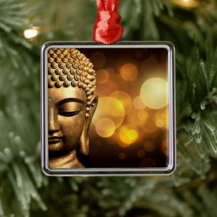 Bangkok, Thailand   Gold Buddha Metalen Ornament