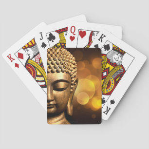 Bangkok, Thailand Gouden Boeddha Pokerkaarten