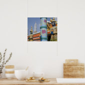 Bangkok, Thailand Groot paleis 2 van Bangkok Poster (Keuken)