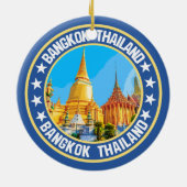 Bangkok Thailand Keramisch Ornament (Achterkant)