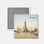 Bangkok, Thailand Magneet (Voorkant / Achterkant)